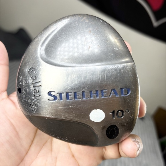 Callaway Steelhead 10 Degree Driver Golf Memphis 10 Regular Flex Steel Shaft RH - Picture 1 of 11
